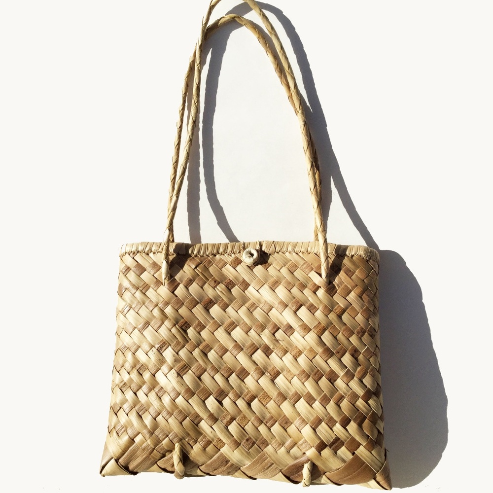 Woven Straw Bag